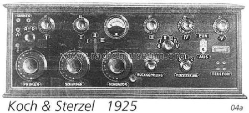 5-Röhrenempfänger ; Koch & Sterzel AG; (ID = 1849) Radio