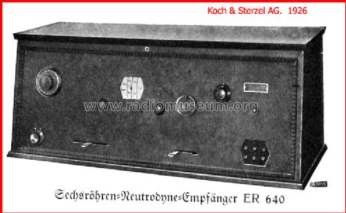 ER640; Koch & Sterzel AG; (ID = 55735) Radio