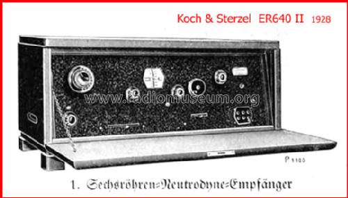 ER640 II ; Koch & Sterzel AG; (ID = 55964) Radio