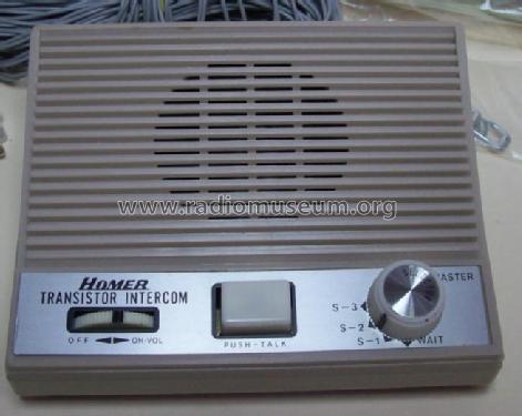 Homer 4-Station Transistor Intercom KE-720; Koito Electronics Co (ID = 1683968) Altri tipi