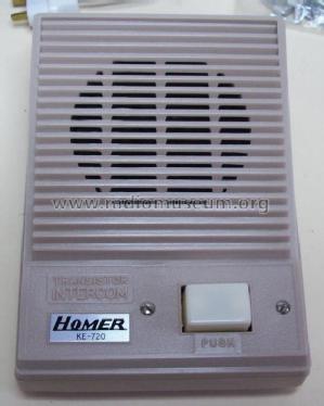 Homer 4-Station Transistor Intercom KE-720; Koito Electronics Co (ID = 1683969) Altri tipi