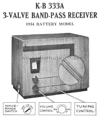 KB 333A; Kolster Brandes Ltd. (ID = 2208026) Radio