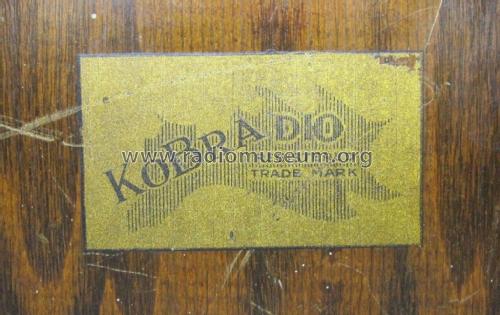 Kobra KB 274; Kolster Brandes Ltd. (ID = 1885351) Radio