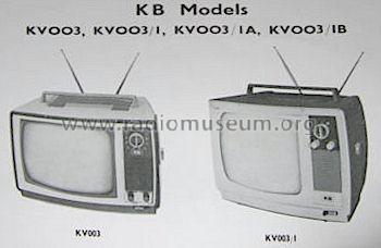 KV003/1A Ch V.C.11; Kolster Brandes Ltd. (ID = 1134917) Télévision