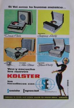 Dance Party Ch= Braun PC3; Kolster Iberica, S.A (ID = 2110573) Ton-Bild