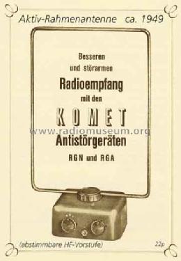 Rahmenantenne Komet RGA; Komet Radio AG; Mitl (ID = 711408) Antenny