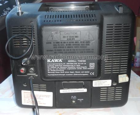 Kawa TV2610H; Kong Wah Electronic (ID = 1845338) Televisore