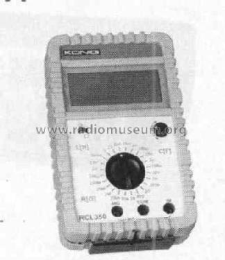 LCR Meßgerät RLC-350 ; König Electronic (ID = 542854) Equipment