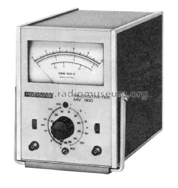 Millivoltmeter MV 300; König Electronic (ID = 447545) Equipment