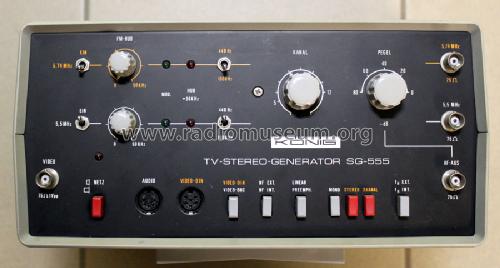 TV-Stereo-Generator SG-555; König Electronic (ID = 1443180) Equipment