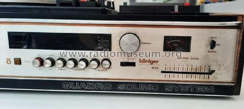 Quadro Sound System 1955; Königer marca; (ID = 3088709) Radio