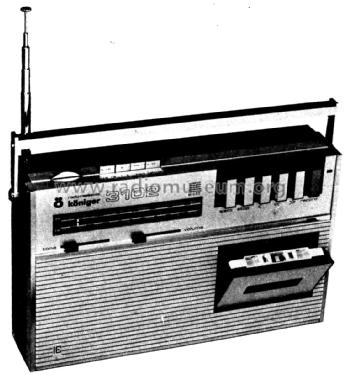 Radio Cassette 3102; Königer marca; (ID = 2259527) Radio