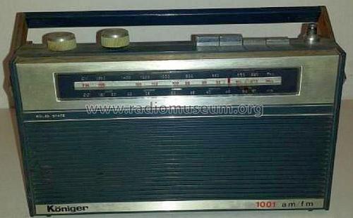 Solid State AM-FM 1001; Königer marca; (ID = 3088910) Radio