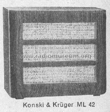 ML42; Konski & Krüger, (ID = 377561) Altavoz-Au
