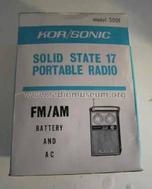 17 Solid State AC-DC AM/FM w AFC 300F; Kor/Sonic - (ID = 2640091) Radio