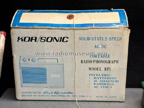 Phono Radio RP-5; Kor/Sonic - (ID = 3059989) Radio