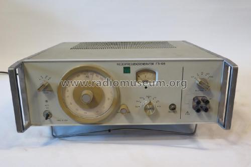 Г3-109 Генератор сигналов низкочастотный G3-109 Low Frequency Generator; Korpus Plant, (ID = 3116783) Equipment