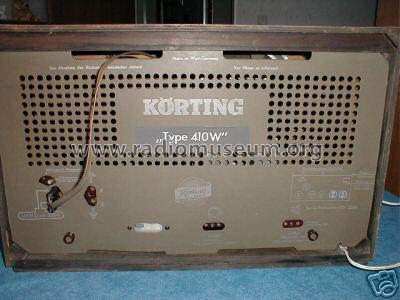410W W410; Körting-Radio; (ID = 44613) Radio