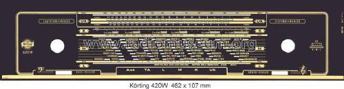 420W; Körting-Radio; (ID = 1187313) Radio