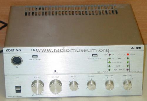 A-100 Typ: 39830; Körting-Radio; (ID = 151742) Ampl/Mixer