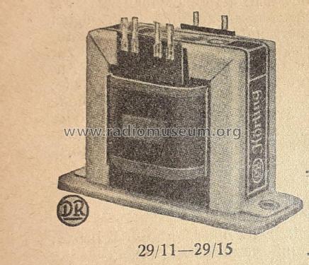 Ausgangstrafo Nr. 28391; Körting-Radio; (ID = 2880873) mod-past25