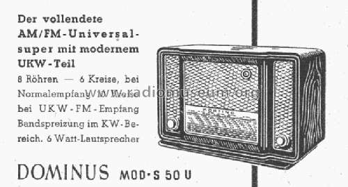 Dominus S50U; Körting-Radio; (ID = 984313) Radio