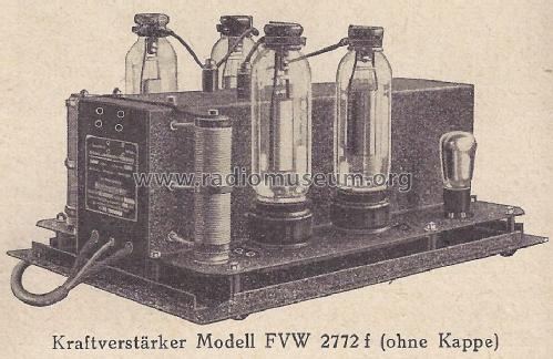 FVW2772f; Körting-Radio; (ID = 1360482) Ampl/Mixer