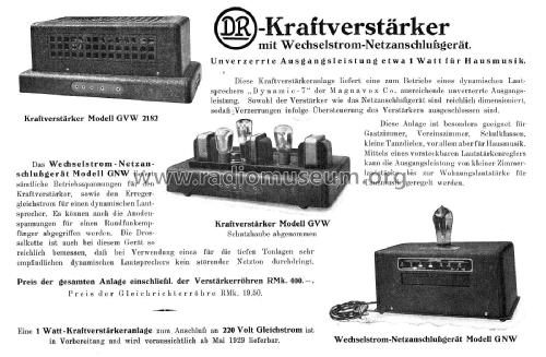 GVW2182; Körting-Radio; (ID = 2610747) Ampl/Mixer