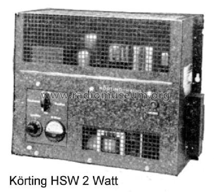 HSW; Körting-Radio; (ID = 253384) Ampl/Mixer