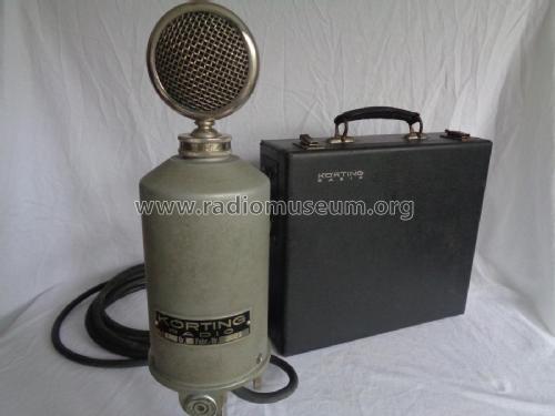 Kristall-Mikrofon KMV Größe 2; Körting-Radio; (ID = 3084662) Microphone/PU