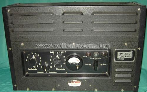 Kraftverstärker HTKW A123004; Körting-Radio; (ID = 113895) Ampl/Mixer