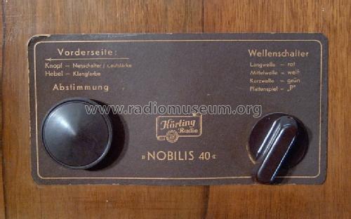 Nobilis 40GWK; Körting-Radio; (ID = 287634) Radio