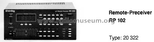 Remote-Preceiver RP 102, 20 322; Körting-Radio; (ID = 1219044) Radio