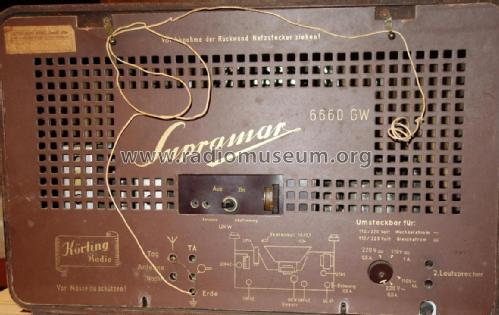 Supramar 6660GW; Körting-Radio; (ID = 1907772) Radio