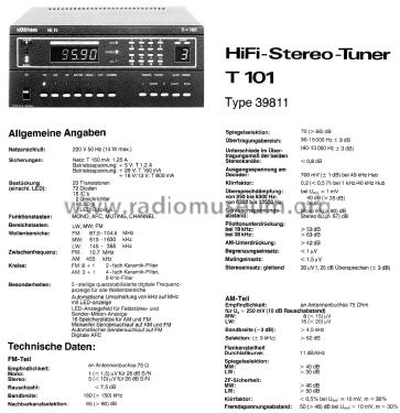 T-101; Körting-Radio; (ID = 2681514) Radio