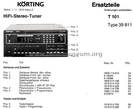 T-101; Körting-Radio; (ID = 2681516) Radio