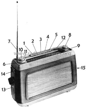 Transistorkoffer 61/30 21130L; Körting-Radio; (ID = 677269) Radio