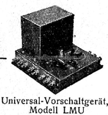 Universal-Vorschaltgerät LMU; Körting-Radio; (ID = 1525892) Misc