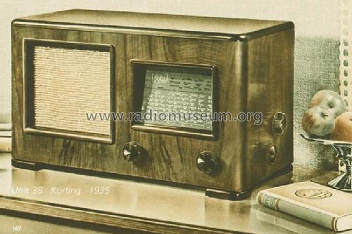 Unix 38 R2104W; Körting-Radio; (ID = 707872) Radio