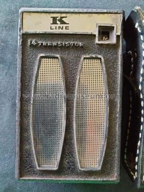 K Line 14 Transistor ; Korvette's E. J. (ID = 3016521) Radio