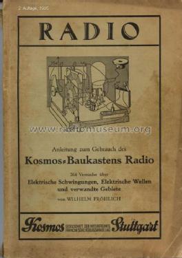 Baukasten Radio 2.Auflage; Kosmos, Franckh´sche (ID = 208796) Kit