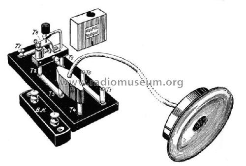 Radio-Experimentierkasten I ; Kosmos, Franckh´sche (ID = 96499) Kit