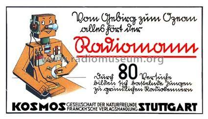 Radiomann 3. Auflage; Kosmos, Franckh´sche (ID = 40262) Kit