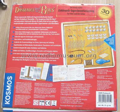 Elektronik-Experimentierkasten The Dangerous Book for Boys; Kosmos, Franckh´sche (ID = 2135006) Kit