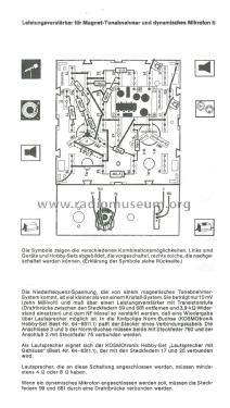 KOSMOtronik Hobby-Set: Leistungsverstärker HSL / 64 5111; Kosmos, Franckh´sche (ID = 2399251) Kit