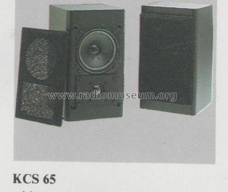 Bookshelf Speaker KCS-65; Koss Corporation; (ID = 2222136) Speaker-P