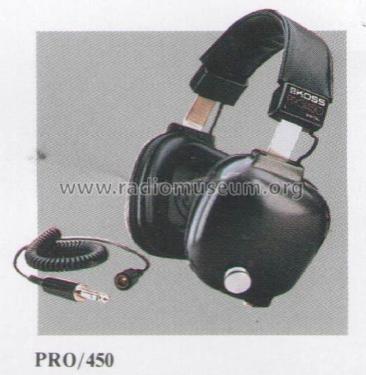 Stereo Headphones Pro/450; Koss Corporation; (ID = 2219772) Lautspr.-K