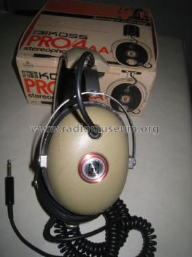 Stereo Headphones PRO/4AA; Koss Corporation; (ID = 2035432) Speaker-P