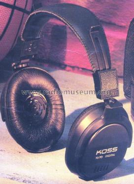 Stereo Headphones TD/70; Koss Corporation; (ID = 2221499) Speaker-P