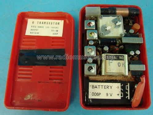 6 Transistor ; Kowa Company Ltd.; (ID = 1469134) Radio